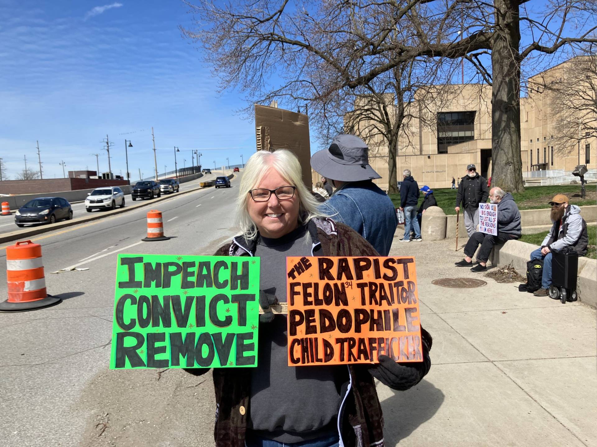 impeach convict remove the rapist felon traitor pedophile child trafficker