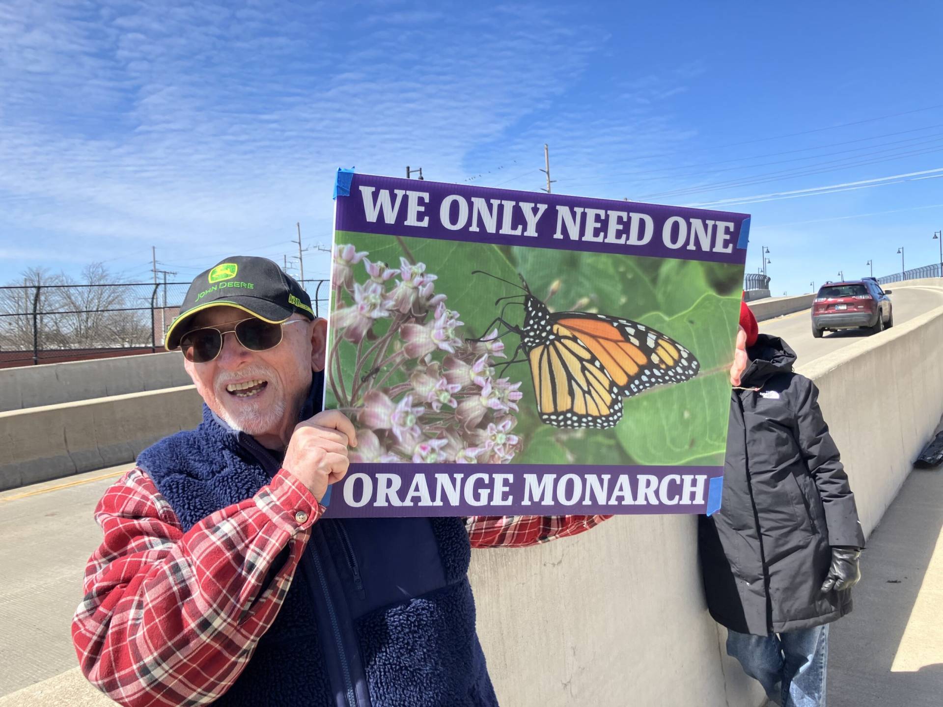 we only need one orange monarch