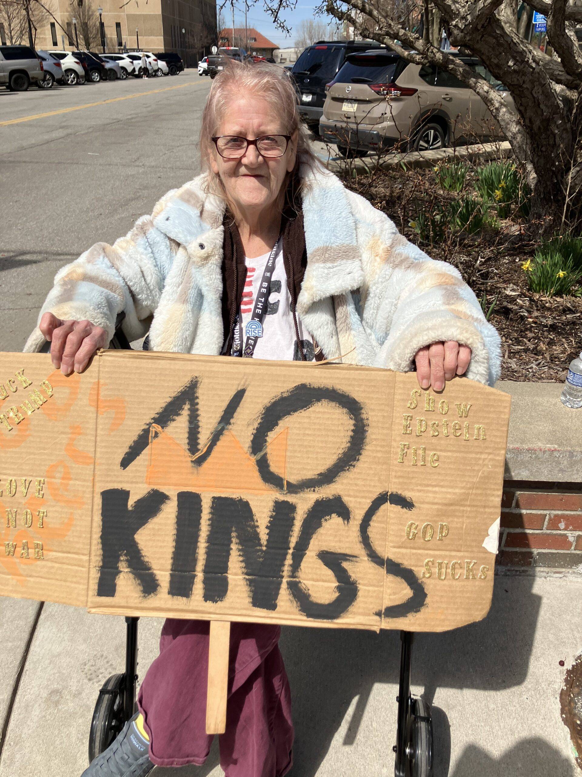 no kings fuck trump show epstein file