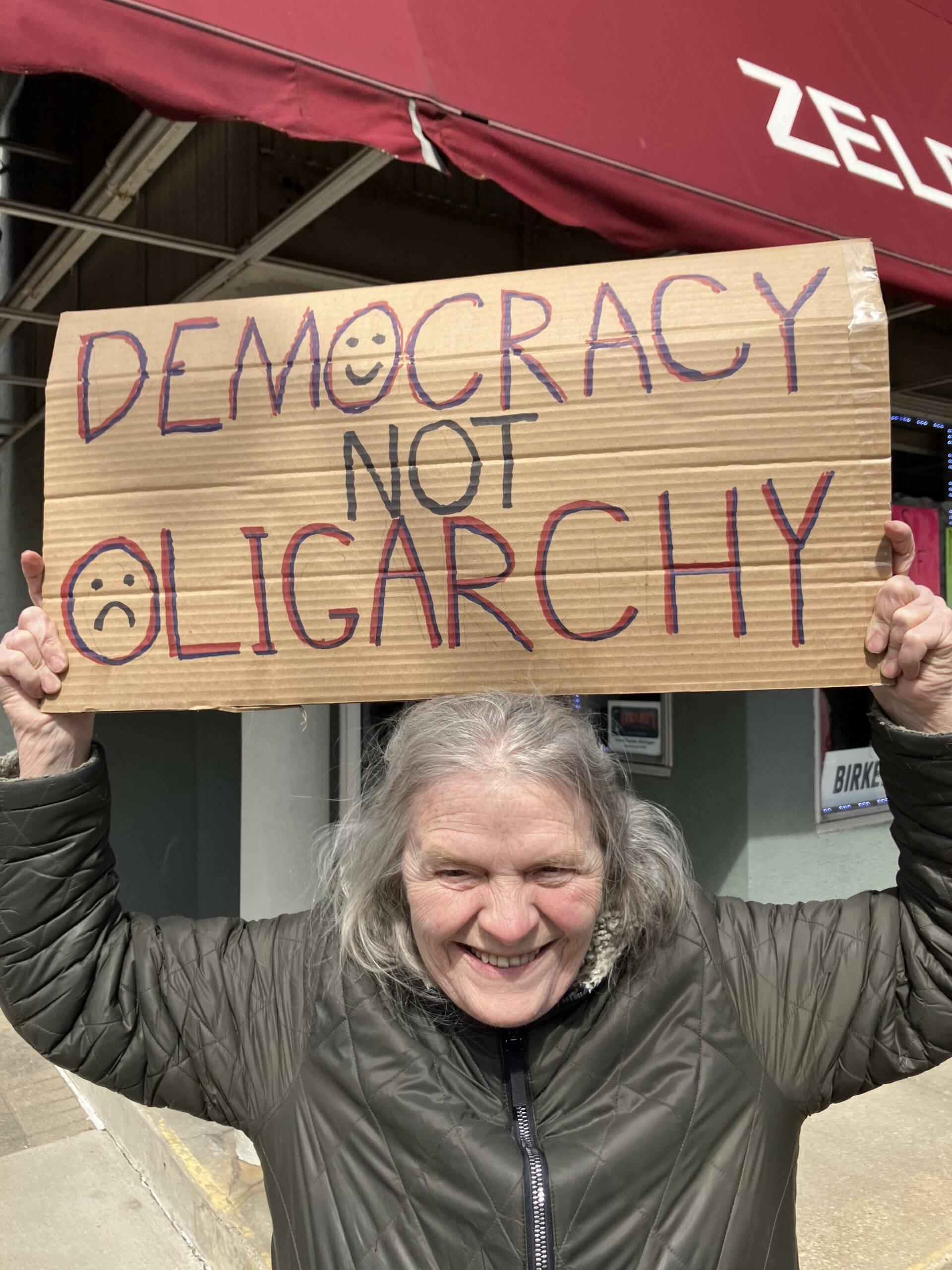 democracy not oligarchy
