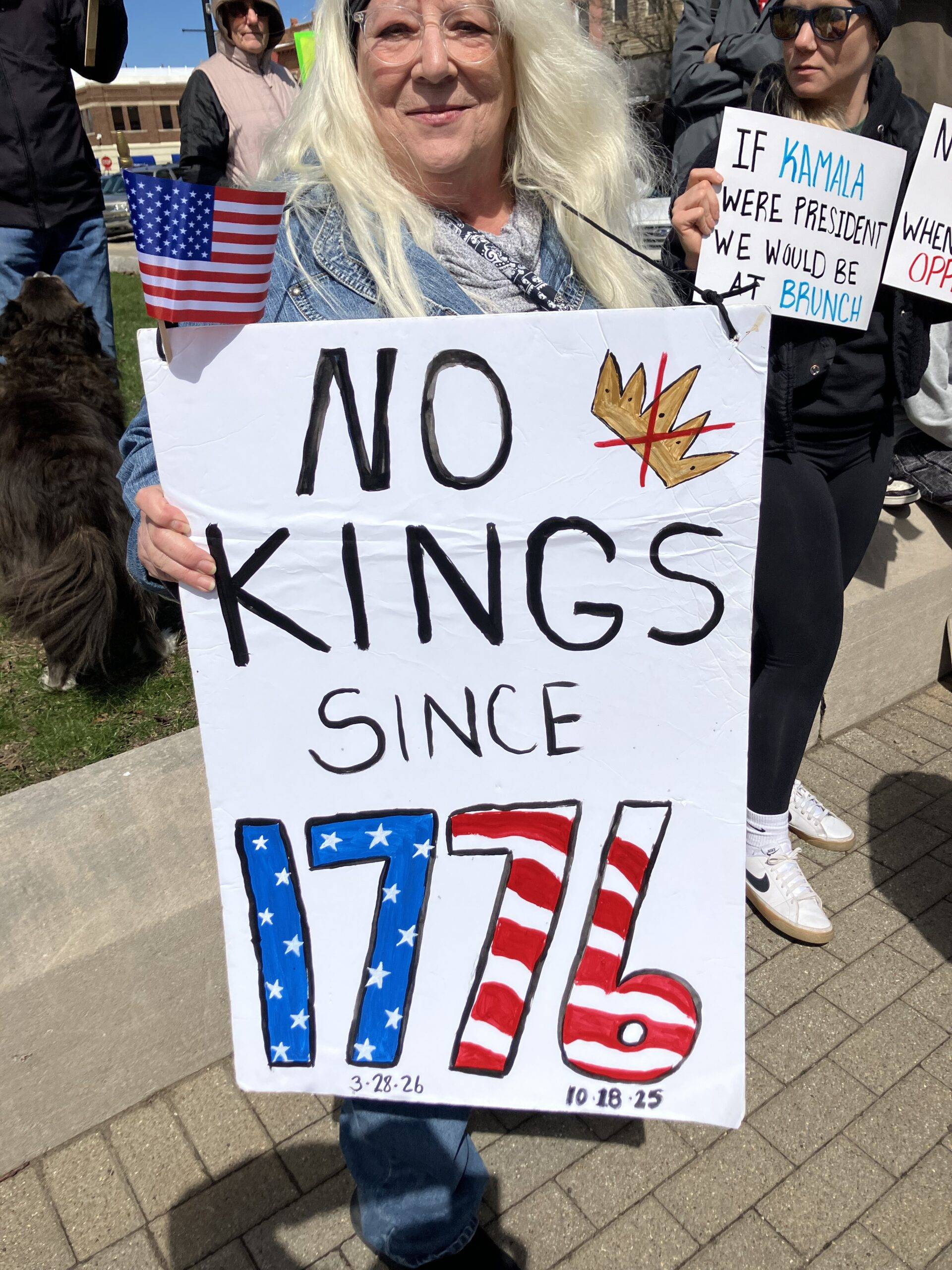 no kings since 1776 nk3 large 1 flag