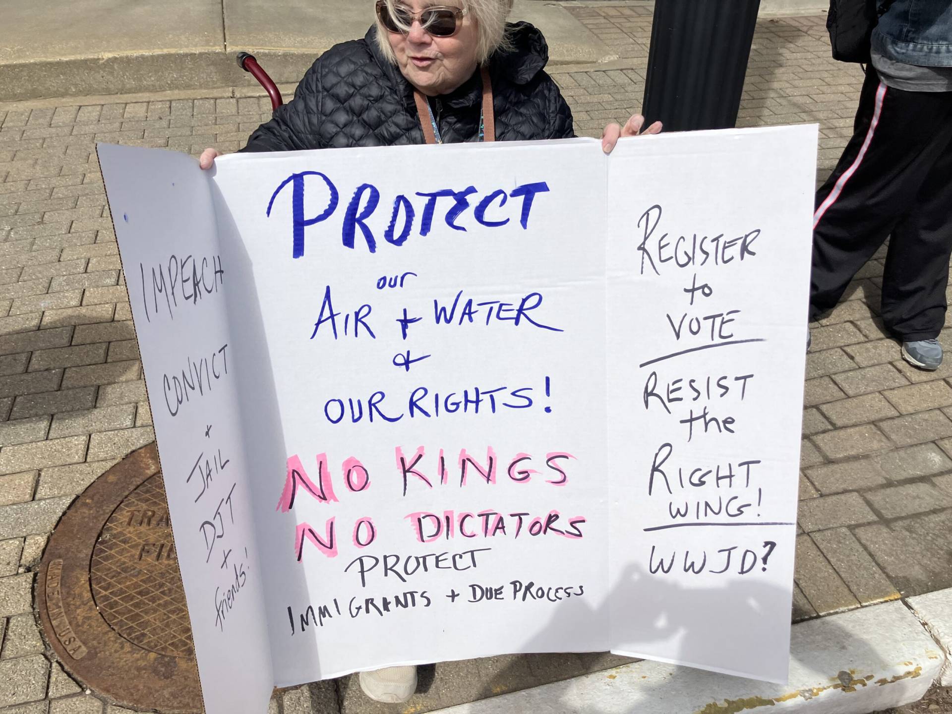 trifold protect our air and water and our rights