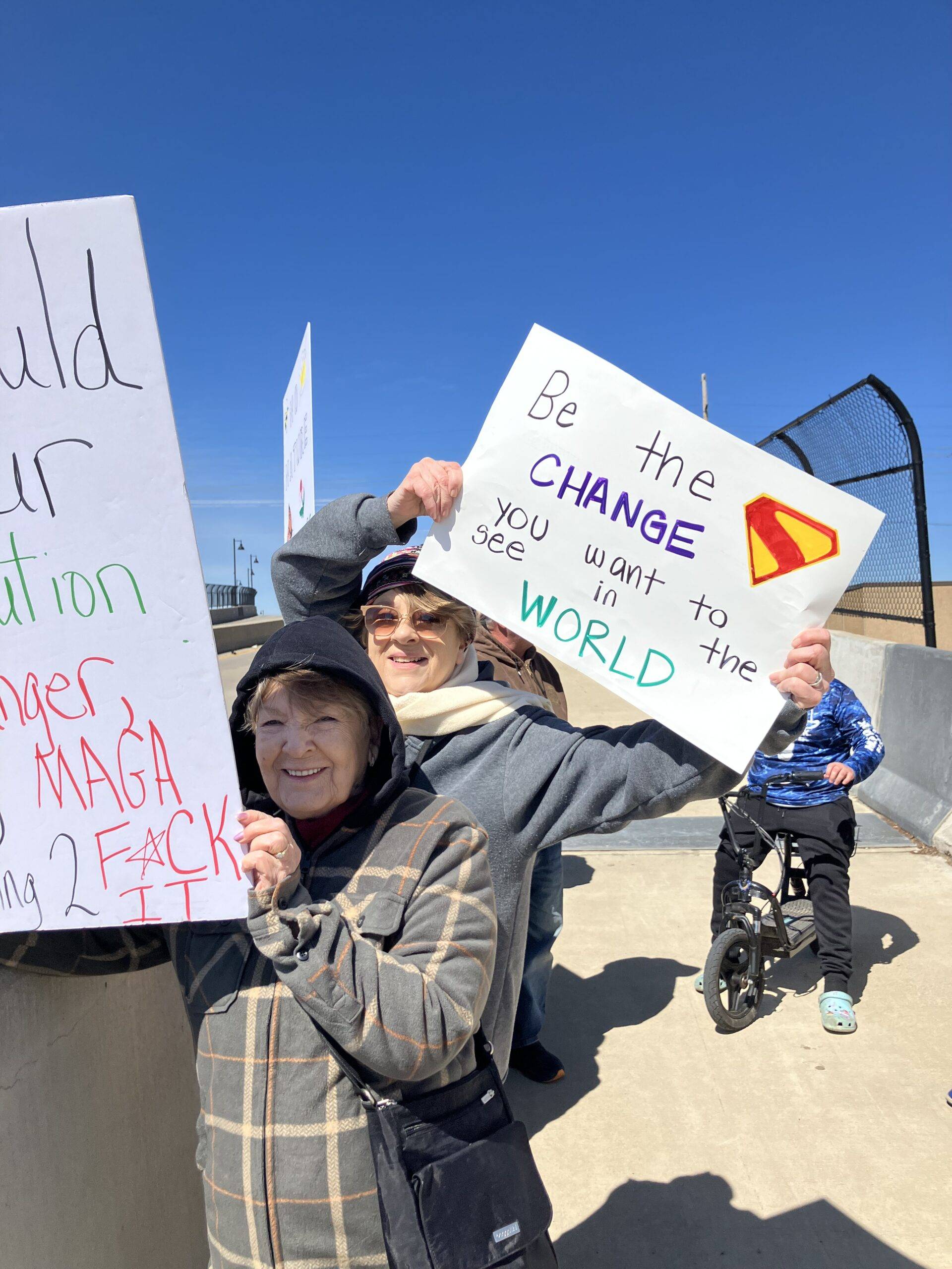be the change you want to see in the world